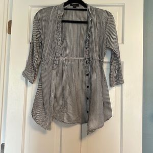 Button down tunic